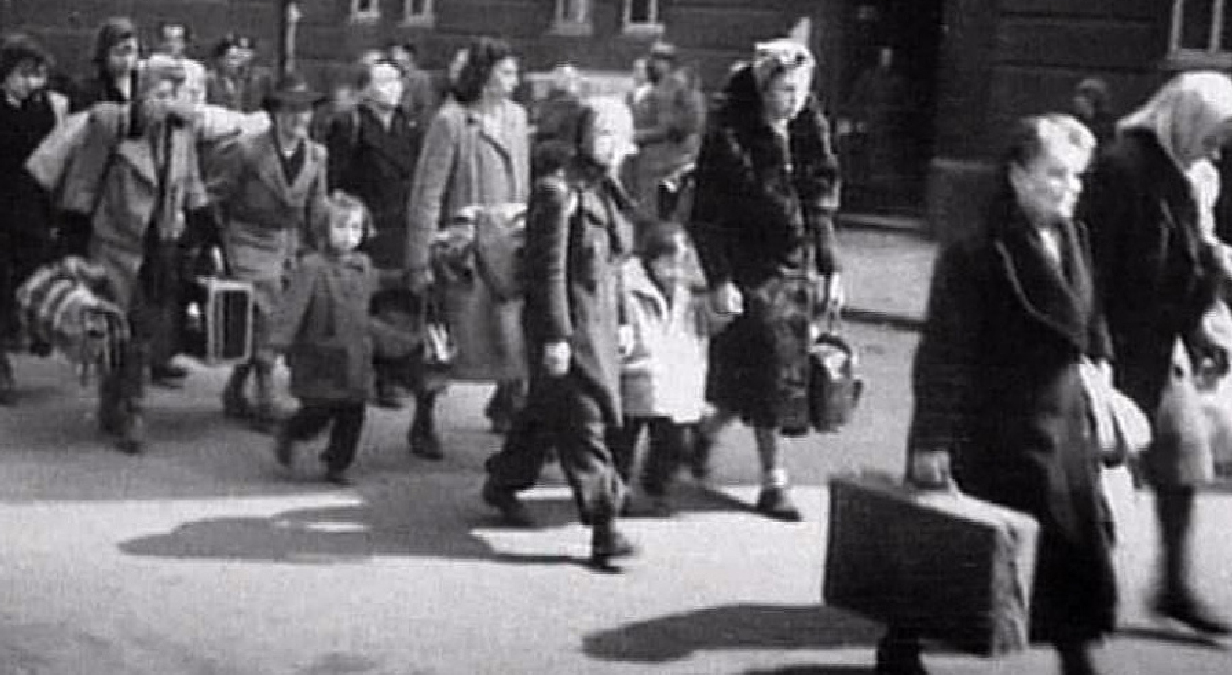 Odsun Nemcov zo Sudet v roku 19458